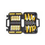 Set 58 Surubelnite Biti Powermat, Trusa Profesionala Cr-V, Surubelnite Precizie, Torx, Plate, Cruce, Suport Inclus