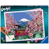 Cumpara ieftin Ravensburger - CreArt pictura pe numere pentru adulti flori de cires japonez