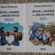 MITURI SI LEGENDE ALE GRECIEI ANTICE , ZEII / EROII , 2 VOL RODICA CHIRIACESCU