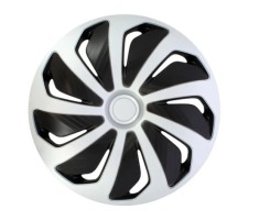 Set capace roti 16 inch, Tennessee silver/negru AutoDrive ProParts