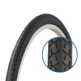 Anvelopa Bicicleta 27 x 1 3/8 Colinelli ZY-008, Negru, Oras/Sosea, 27.5 Inch