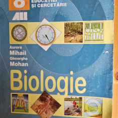 BIOLOGIE CLASA A VIII A - MIHAIL , MOHAN , EDITURA ALL .