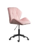 Scaun birou OFF643, catifea, reglabil pe inaltime, baza metalica, ergonomic, 120 kg