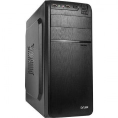 Carcasa Delux DW600-500W 500W Middle Tower ATX Negru foto