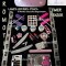 Kit CAKE unghii false-set manichiura, LAMPA ROZ LED gel uv sclipici LED+CADOU