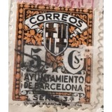 Timbre Interbelica TMB1ES Spania 5 Cs