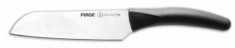 Cutit SANTOKU bucatar profesional 18cm seria DELUX MN019984 maner negru PIRGE foto