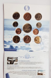 M01 Belgia set monetarie 10 monede 1998 50 centimes 1, 5, 20, 50 Francs, Europa
