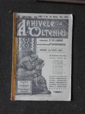 Revista Arhivele Olteniei nr.28/1926 foto