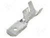 Terminal tip plat, pentru surub {{Orificiu pentru &amp;#351;urub}}, {{Producator}} -