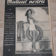 Revista Medicul nostru, anul I, nr.18/1937