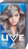 Schwarzkopf Live Vopsea de păr permanentă U72 Dusty Silver, 142 g