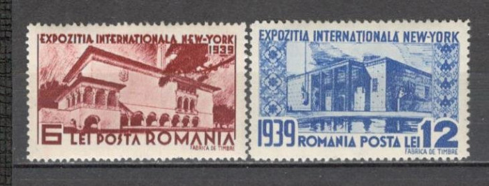 Romania.1939 EXPO New York TR.59