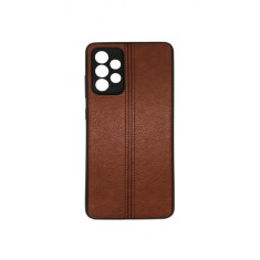 Husa Samsung A33 5G a336 Silicon Leather Maro