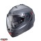 Casca modulabila pentru scuter - motocicleta (flip-up) Caberg model Duke X SV gun metal (titanium) mat Pinlock ready &ndash; lentila Pinlock inclusa Titaniu