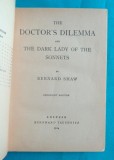 Bernard Shaw &ndash; The doctors dilemma and the dark lady of the sonnets ( 1914 )
