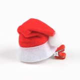 Agrafa de Craciun caciula rosie