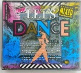 Various &lrm;&ndash; Let&#039;s Dance VG+ / VG+ 2 cd box muzica synth pop house EMI Germania 1990