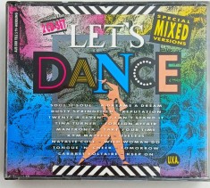 Various &lrm;&ndash; Let&#039;s Dance VG+ / VG+ 2 cd box muzica synth pop house EMI Germania 1990