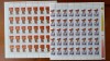 1973-Aniversari III-Lp824-coli de 40 buc.-2 coli- part.set-MNH, Nestampilat