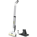 Mop electric Karcher EWM 2, 1.056-310.0, autonomie 60 mp3, 360 ml rezervor apa curata, 140 ml rezervor apa murdara, Alb/Negru