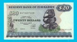 Bancnotă Zimbabwe (pick 4) 20 Dollars 1994 UNC serie: DA7438722W