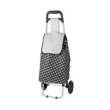 Cumpara ieftin Geanta/carucior de cumparaturi pe roti, PE/PVC, EVA, 20 kg, 35x30x94 cm, Gabi