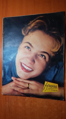 femeia octombrie 1961-articolul &amp;quot; noul peisaj al regiunii arges &amp;quot; + supliment foto