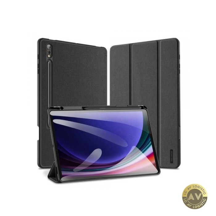 Husa pentru Samsung Galaxy Tab S10+ / Tab S9 FE+ / Tab S9+ DUX DUCIS Domo Neagra