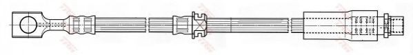 Conducta / cablu frana OPEL VECTRA C Combi (2003 - 2016) TRW PHD538