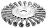 Perie Abraziva Circulara Sarma 125mm, Industrial, Tolsen, Arbore 22.2mm, Curatare Rugină, Metal