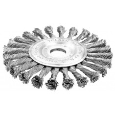 Perie abraziva circulara din sarma 125 mm, Industrial, Tolse