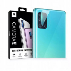 Folie Protectie Camera Samsung Galaxy A51 din Sticla Transparenta FCCM foto