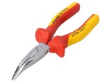 Clești Izolați Semirotunzi WEIDM&Uuml;LLER 160mm, Oțel, Pentru Tăiat Fire, Tensiune Max. 1.5kV DC, Normă IEC 60900