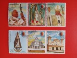 PARAGUAY, PAPA PAUL II - SERIE ȘTAMPILATĂ
