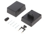 Carcasă Alimentator ABS Neagră 55x82x64mm