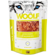 WOOLF cu Buca?i de Pui 100g foto