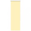 VidaXL Jaluzea cu role opace galben 45x130 cm lățime material 40,7 cm