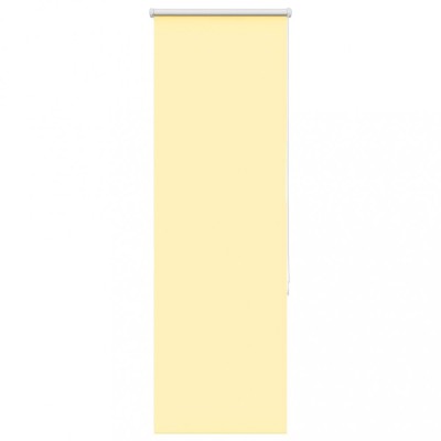 vidaXL Jaluzea cu role opace galben 45x130 cm lățime material 40,7 cm foto
