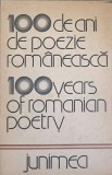 100 DE ANI DE POEZIE ROMANEASCA. EDITIE BILINGVA ROMANA-ENGLEZA-STAVROS DELIGIORGIS-276812