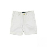 Pantaloni scurti albi din in (3203), 9 ani 134 cm