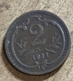 MNDSTR AUT22 Austro-Ungaria 2 hellar 1911