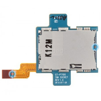 Modul card SIM Samsung Galaxy Tab 10.1v P7100, piesă de schimb pentru cititor de card SIM DR B B17 GR