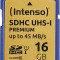 Card de memorie Intenso Premium 16GB SDHC Clasa 10 UHS-I