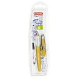 Stilou My.Pen penita L galben mustar/alb &ndash; blister