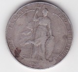 Marea Britanie ANGLIA 1 Florin 2 SHILLINGS 1908 Edward VII, Europa, Argint