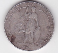 Marea Britanie ANGLIA 1 Florin 2 SHILLINGS 1908 Edward VII