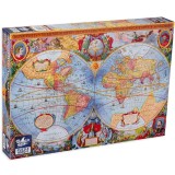 Puzzle Black Sea: Harta lumii din epoca antică, 1630 &ndash; 1000 de piese