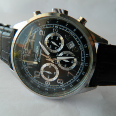 Ceas barbatesc deosebit SEKONDA Chronograph Classique 50M cod s36