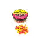 Ringers - Momeala de carlig Wafters Mini Duos Pink Yellow 5mm